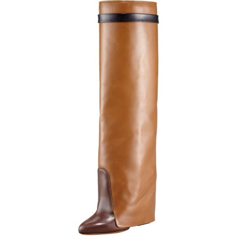 Givenchy Shark Wedge Tricolor Boots